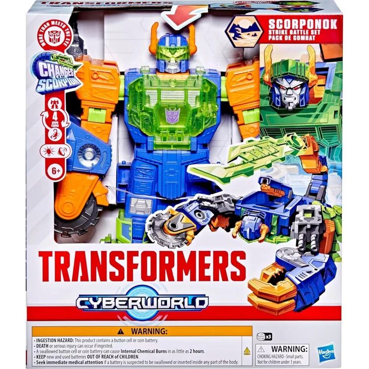 Product Hasbro Transformers: Cyberworld - Scorponok Strike Battle Set Action Figure (G1659) image